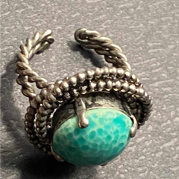 Rare Vintsge Sterking German Peking Ring - Picture 6 of 9